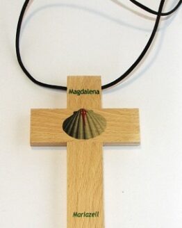 Pilgerkreuz "Mariazell" mit Namen
