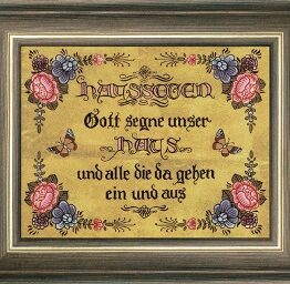 Blumenspruch gold1