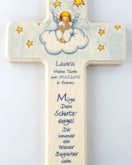 Taufkreuz Engel auf Wolke 884 771 Muster Laura