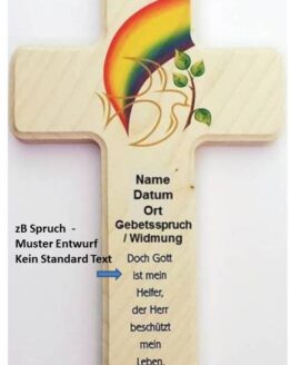 Kreuz Motiv Taube Muster