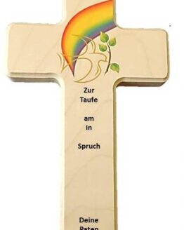 Taufkreuz Taube