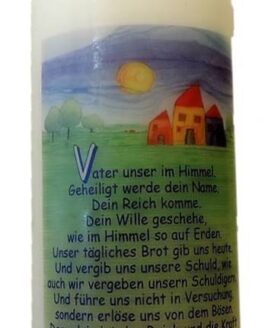 Kerze Vater unser 1