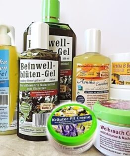 Naturprodukte zum Wohlbefinden - Kräuter gegen Schmerzen